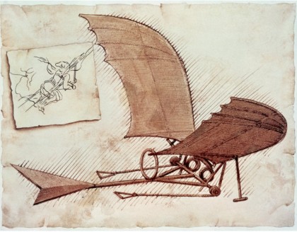 FLYING MACHINE By Leonardo Da Vinci